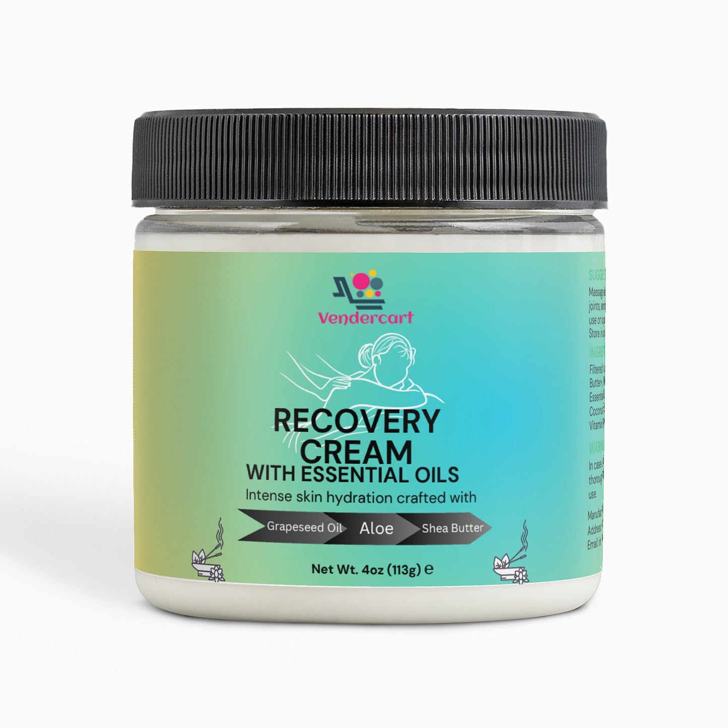 Recovery Cream For Joints, Tendons And Muscles Deep Relief With Hydration Boost