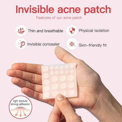 Transparent Acne Acne Stickers Convenient Invisible Day And Night Repair
