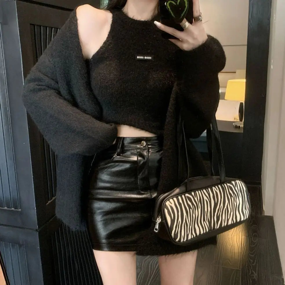 Chic Knit Cardigan & Vest Set™